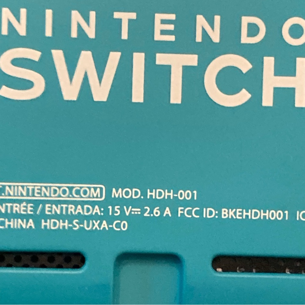 Nintendo Switch Lite HDH-001 32GB Portable Video Game System - Turquoise Tested - Picture 7 of 7